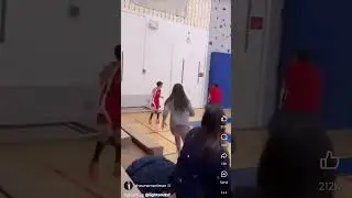 Parent tackles basketball coach after Coach grabs son after on court fight #subscribe