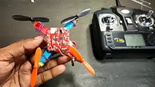 How to make drone using coreless motor - Amazing idea - Very easy