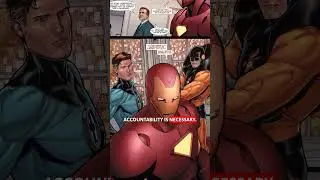 Civil War Comic Explained in 60 Seconds   #marvel  #marvelexplained #shorts