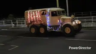 The annual Westfield lights tractor run taken from the white rock hotel