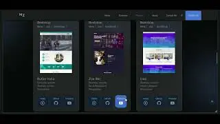 My portfolio, mobile-first responsive + light/dark theme