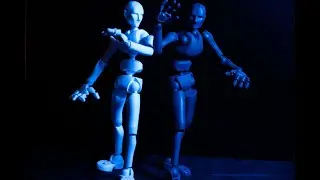 STICKYBONES Poseable Mannequins For Art and Animation