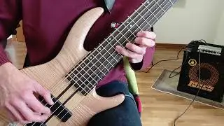 Esercizi riscaldamento Warm up exercises #sixstringbass #basso #electricbass #bassoelettrico #bass