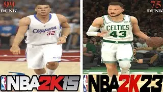 Alley Oop Dunk With Blake Griffin In Every NBA 2K (2K10 - 2K25)