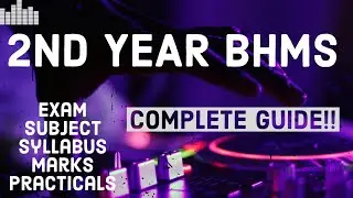 Second Year BHMS/Complete Guide /Subjects/Exam Pattern/ Marks/Practicals #bhms #homeopathy #2ndyear