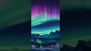 The beautiful Northern Lights in Alaska. #northernlights #beauty