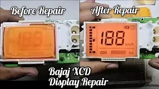 Bajaj XCD Meter's Faded Display Repair (Better than Stock)