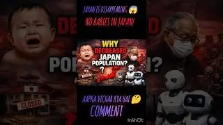 Why Japan Population Is Decreasing So Fast? 😱 | Shocking Facts#Japan #usa #JapanFacts#ShockingFacts