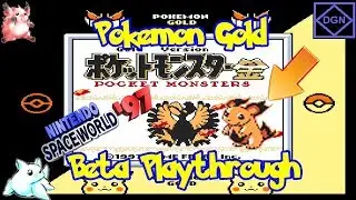Pokemon Gold Demo Spaceworld 1997 - Beta Playthrough