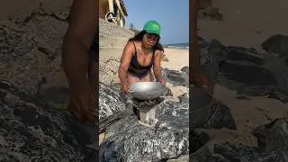 Готовим сегодня на пляже 🏝️ #вкусГаны #еда #рецепт #жаренаяеда #жареныйямс #ганскаякухня