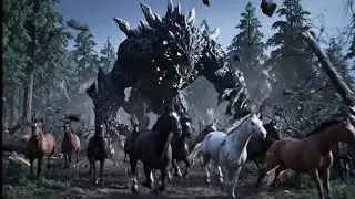 King Kong Battles a Genetically Engineered Monster on Skull Island