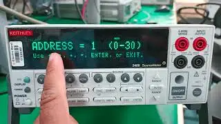 How to set source meter | How to set parameters at keithley 2400 source meters