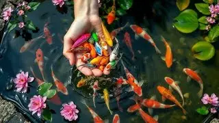 The smallest fish tank in the world? Carrying a life in the palm of my hand