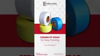 📦Use Strong PP Strap for Easy Packaging!