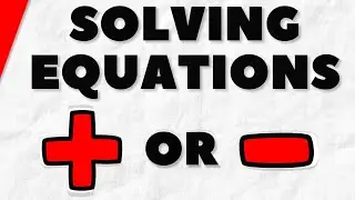 Solving Equations with Addition or Subtraction | Pre-Algebra