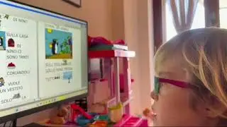Alba e Il suo maestro di logopedia