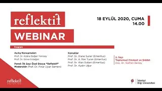 Reklektif Dergi Panel Kaydı 18.09.2020