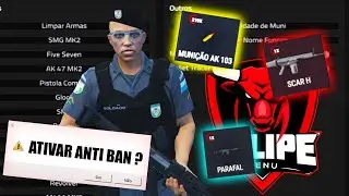 ATIVEI O ANTI BAN E DEI ARMA PRA GERAL DO SERVIDOR COM HACK NO GTA ANTI RP!