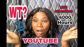 SMALL YOUTUBE CHANNELS ARE DOOM|NEW MONETIZATION RULES 2018