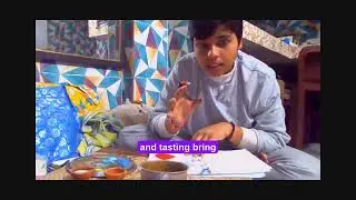 Drawing & Talking Challenge | My Cooking Passion | Self-Improvement Series