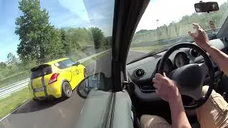 N&uuml;rburgring Nordschleife Smart forfour 454 1.3