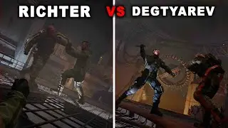Richter vs Degtyarev fights Col. Korshunov - STALKER 2: Heart of Chornobyl