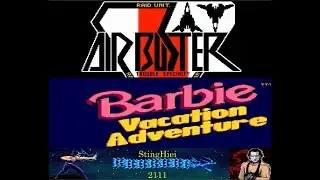 Прохождение Air Buster и Barbie Vacation Adventure на Sega Mega Drive/Genesis