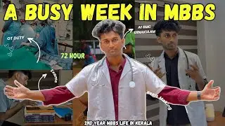 A Busy Week In My MBBS Life🏥3 Day Medico Vlog📈Clinical Postings & Pediatrics Duty👨‍⚕️GMC Manjeri