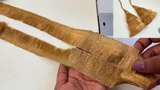 Easy and Unique Design Making with Lace | Readymade Blouse Latkan| Blouse Latkan Design