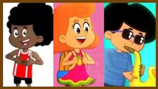 cartoon nursery rhymes tr&ecirc;s palavrinhas 