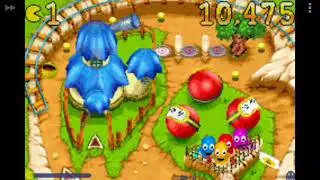 Pac-Man Pinball Advance (GBA) Pac Villiage Table