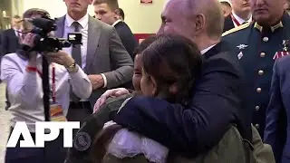 Putin Hugs Cadet Who Confesses: &ldquo;I Always Dreamed of Being a Soldier&hellip; Uniform Is Our Pride&rdquo; | APT