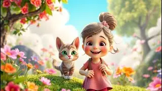 Emma Had a Tiny Cat Gentle Pet Nursery Rhyme | Soft Animal Song for Kids | Sweet Moments with Baby