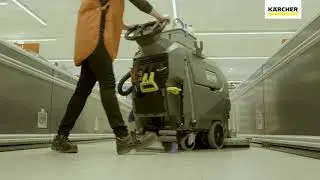 Kärcher BD 70/75 Lavapavimenti Ideale per la pulizia di alimentari, supermercati e ipermercati