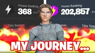 5 Year Competitive Fortnite Progression (Noob to Pro)