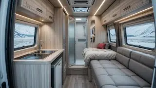 Bravia Swan 599 : le roi des vans hivernaux||Ce van peut survivre &agrave; -30&deg;C !