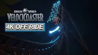 VelociCoaster (4K Nighttime OFF Ride POV)- Universal's Islands of Adventure, Orlando, FL