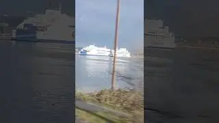 Small passenger ship 🛳️🌊⚓🤔#explore #shortvideo #shortsfeed #shorts #msc #passengership #vlog #ship