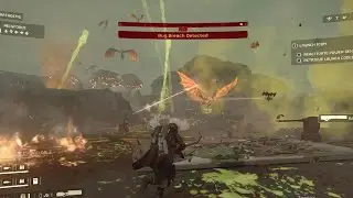 HELLDIVERS 2 - Super Earth LIED! Bugs DO fly! (First Encounter)
