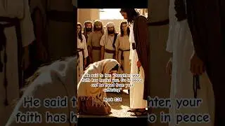 Healing from on touch!!! Mark 5:34