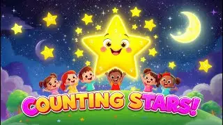 Twinkle Tap ⭐ Kids Counting Song | Learn Numbers 1 to 10 | 3D Cartoon Rhyme