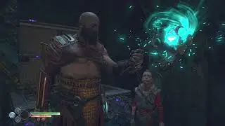 God of War Parte 14 - Levando a cabeça de Mimir para a Bruxa revive-lo depois de corta-la