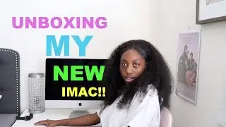 UNBOXING MY IMAC!!! |VERY GHETTO SORRY LOL BUT FUNNY|