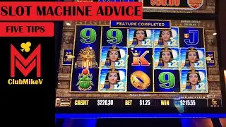 Advice On Playing Slot Machines [5 Tips]