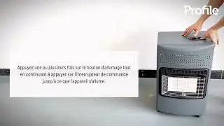 Allumer le po&ecirc;le &agrave; gaz Profile