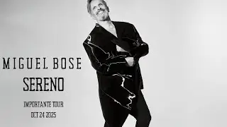 Miguel Bose - Sereno - Live in Dallas, Texas - Toyota Music Factory - October 24 2025