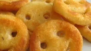 Potato Smiley Snack Recipe | How To Make Potato Smiley Snack Recipe | आलू और मकई आटा का टेस्टी नशता