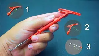 Many don't know ! How to use the fishing knot tool Hack Fishing tackle 2023