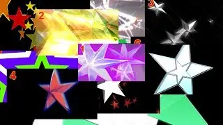 Звёздные переходы Digital Juice Swipes 09 Super Star 3 часть 10 шт