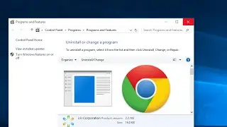 Windows 10 - How to Remove Programs